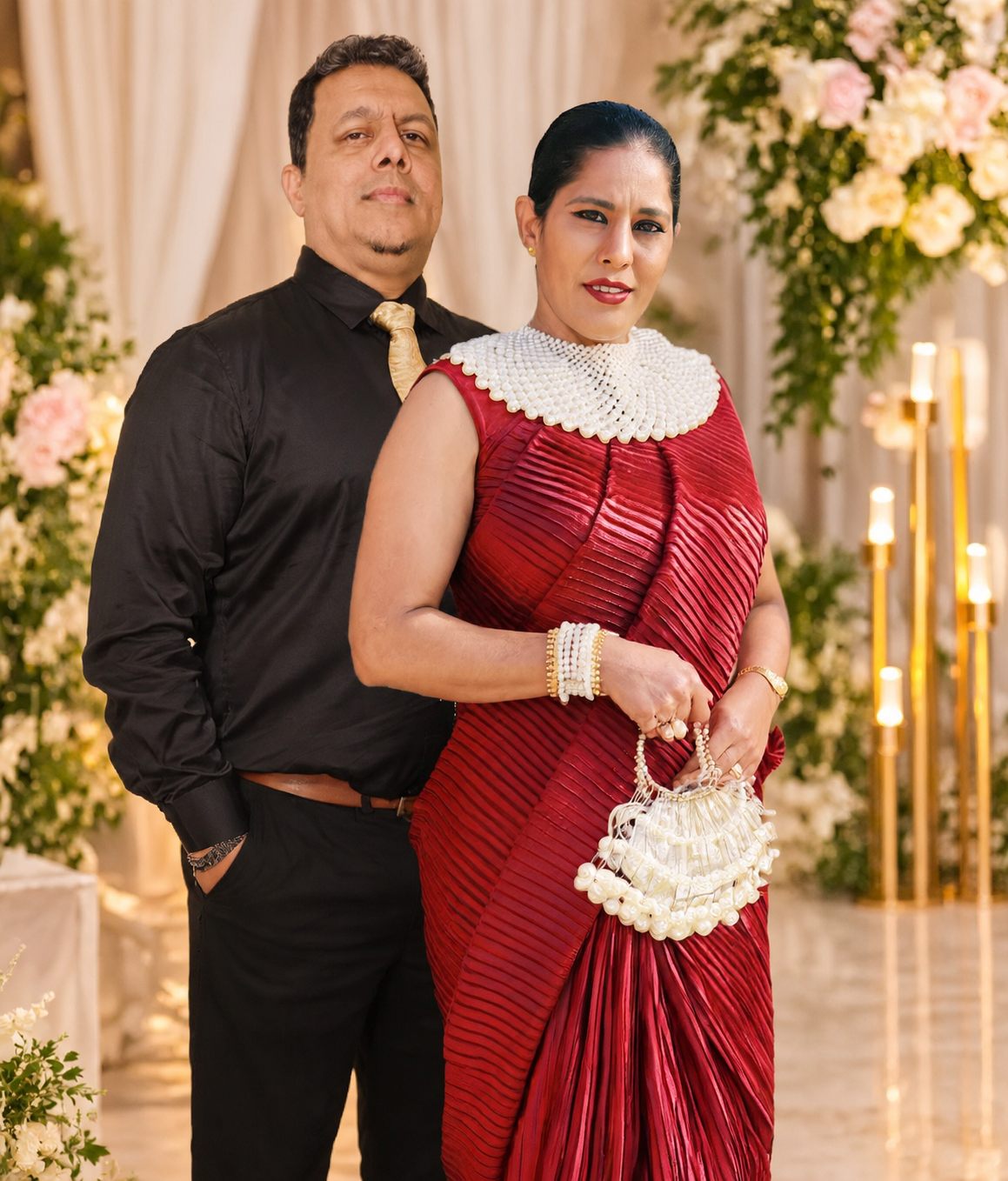 Lydia Fernandes, Creative Director, and Executive Chef Francis Fernandes of La Fantacia