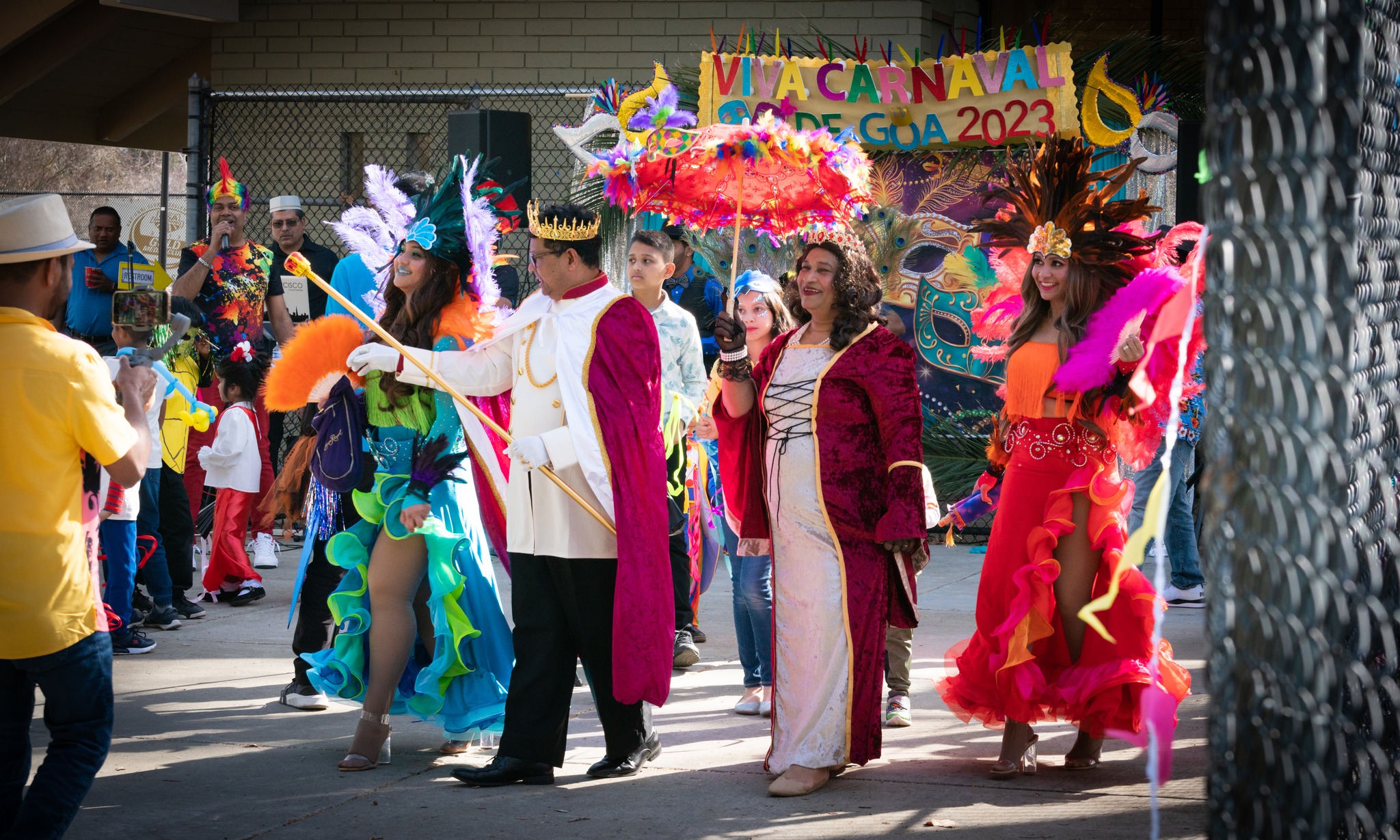 Viva Carnaval royal celebration procession